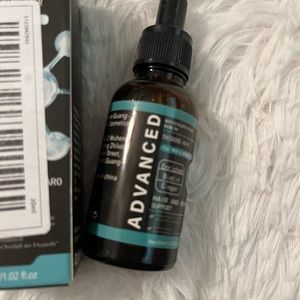 New hair serum in bottle